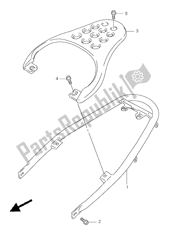 Tutte le parti per il Vettore del Suzuki XF 650 Freewind 1999