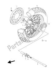 FRONT WHEEL (VL800-UE)