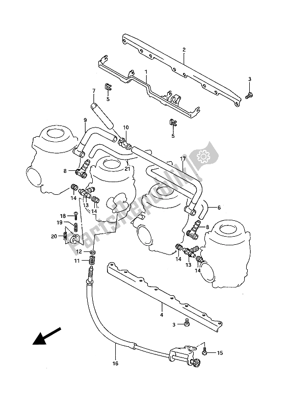 Wszystkie części do Z?? Czki Ga? Nika Suzuki GSX R 750W 1993