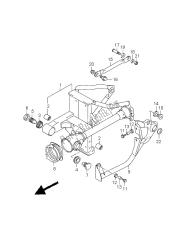 bras oscillant arrière