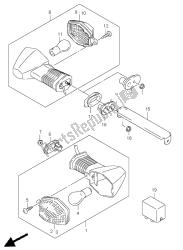 richtingaanwijzerlamp (sv1000s-s1-s2)