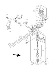 cilindro mestre traseiro (gsr600-u)