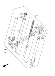 ammortizzatore forcella anteriore