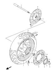 roue avant (an400za e19)