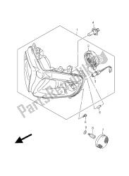 HEADLAMP (SV650S E24)