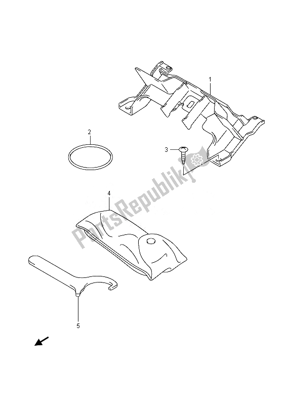 All parts for the Holder of the Suzuki GSR 750A 2014