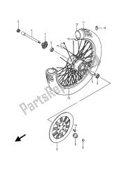 roda dianteira (vs750glf-glp)