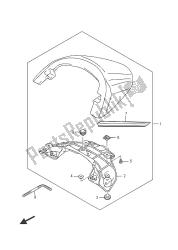 caja de cola del asiento (para bbd) (vzr1800bzuf e19)