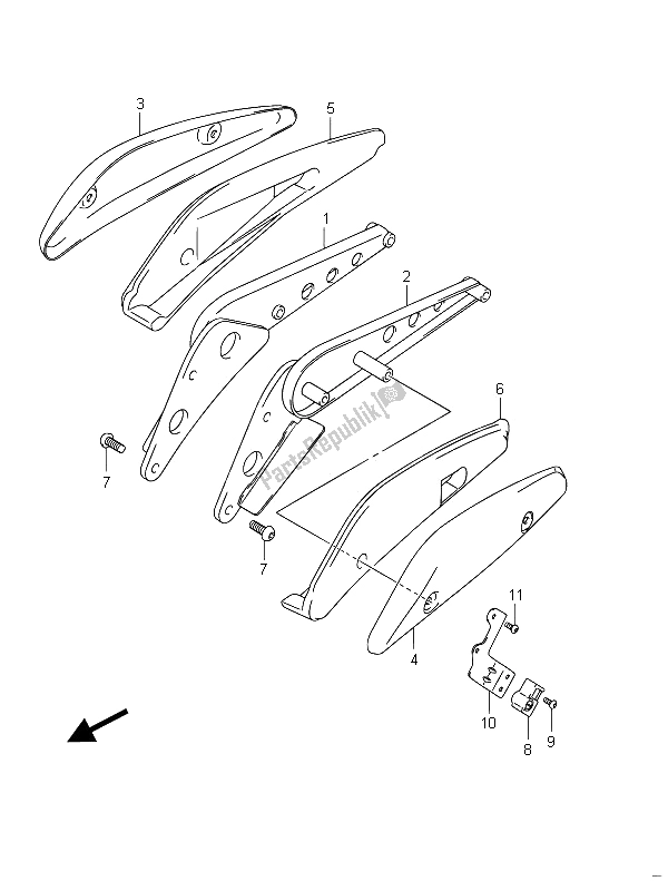 All parts for the Frame Handle Grip (vzr1800z E19) of the Suzuki VZR 1800 NZR M Intruder 2011