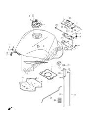 FUEL TANK (GSX1300RAUF E19)