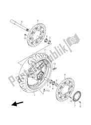 roue avant (gsr600a-ua)