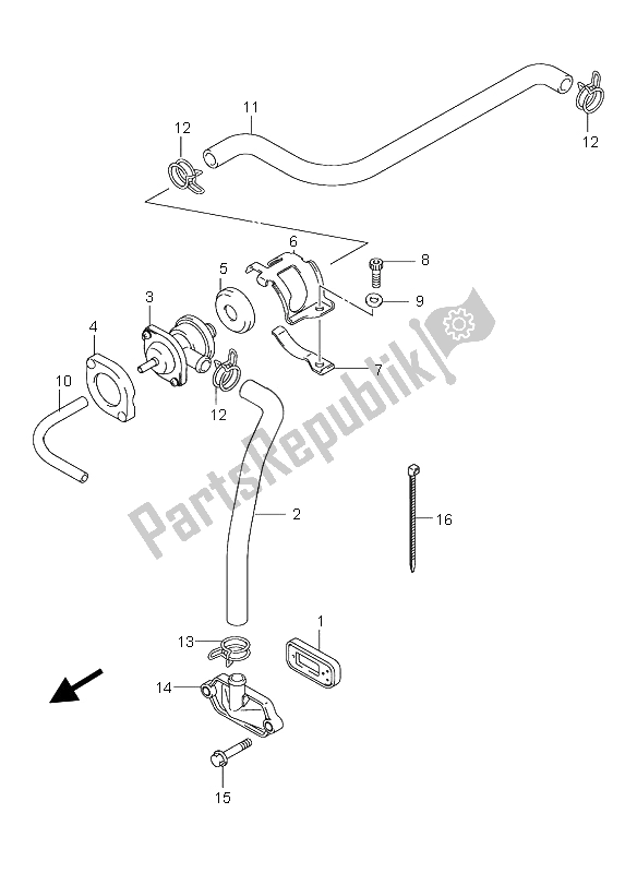 Tutte le parti per il 2a Aria del Suzuki UH 125 Burgman 2006