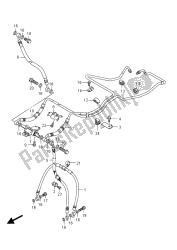 manguera del freno delantero (gsf650sa)