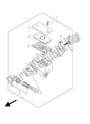 pompa freno anteriore (gsf650-a-u-ua)