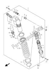 Rear shock absorber