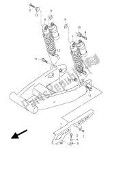 Rear shock absorber