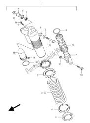 Rear shock absorber