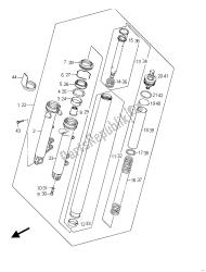 ammortizzatore forcella anteriore (gsf650)