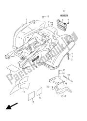 REAR FENDER (LT-A750X P24)