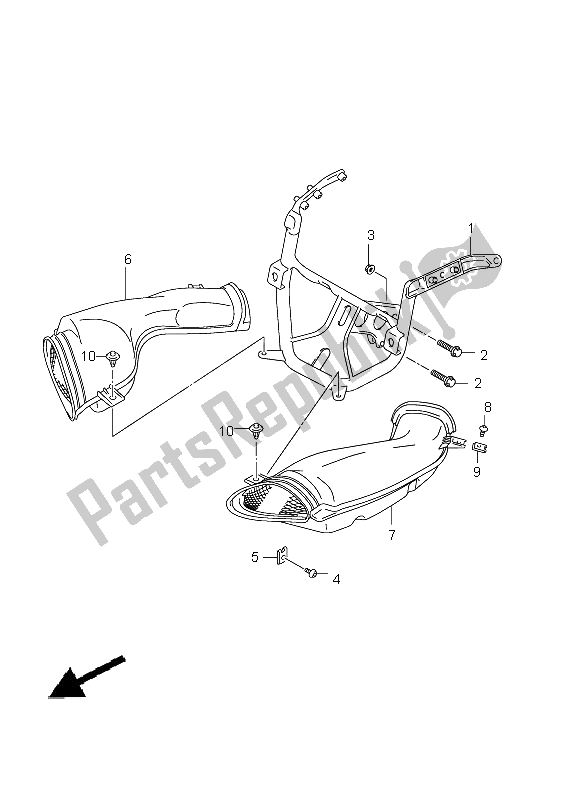 Wszystkie części do Cz?? Ci Monta? Owe Korpusu Os? Ony Suzuki GSX R 1000 2001