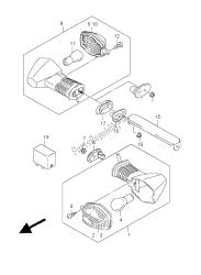 TURNSIGNAL LAMP (SV650-U)