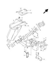 REAR FENDER (WITHOUT ABS)