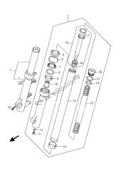 ammortizzatore forcella anteriore (an400a-za)