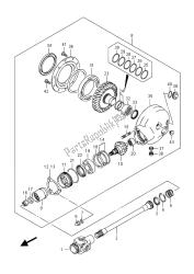 PROPELLER SHAFT & FINAL DRIVE GEAR (VZR1800 E02)