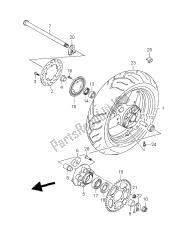 REAR WHEEL (GSF650A-UA-SA-SUA)