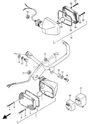 TURNSIGNAL LAMP (E2-E4-E15-E16-E21-E22-E25-E30-E34-E39-E53)