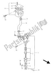 cilindro maestro trasero (gsf1200sa)