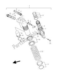 Rear shock absorber