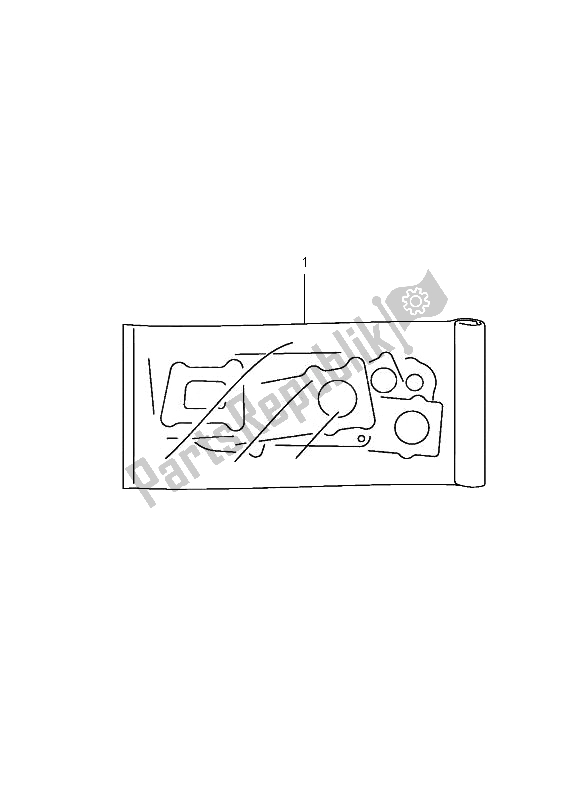All parts for the Gasket Set of the Suzuki RM Z 450Z 2007