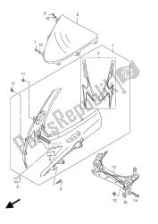 COWLING BODY (GSX-R600UE E21)