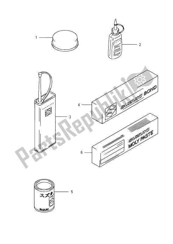 All parts for the Optional of the Suzuki Burgman AN 400 AZA 2015