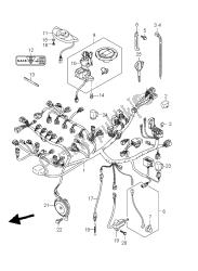 WIRING HARNESS GSR600A-UA)