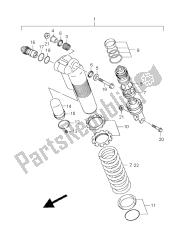 Rear shock absorber