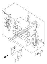 compasso de calibre frontal (gsx-r750)