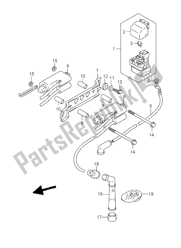 All parts for the Electrical of the Suzuki GSF 1200 Nsnasa Bandit 2006