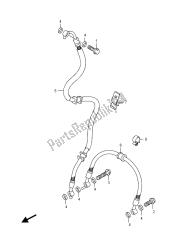 przewód hamulca przedniego (gsr750ue)