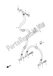 tubo freno anteriore (gsr750ue)