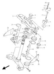 potence de direction (gsf1200-s)