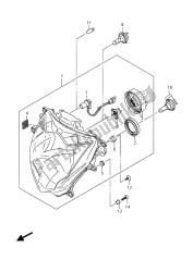 farol (gsx-r750uf)