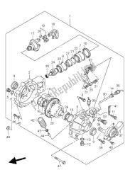 engrenage conique final (avant) (05-10)