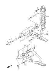 bras de suspension avant