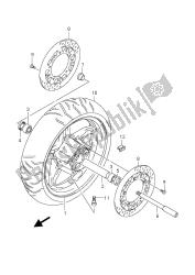 roda dianteira (an650)