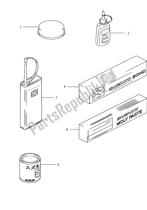 Tutte le parti per il Opzionale del Suzuki SV 650S 2015