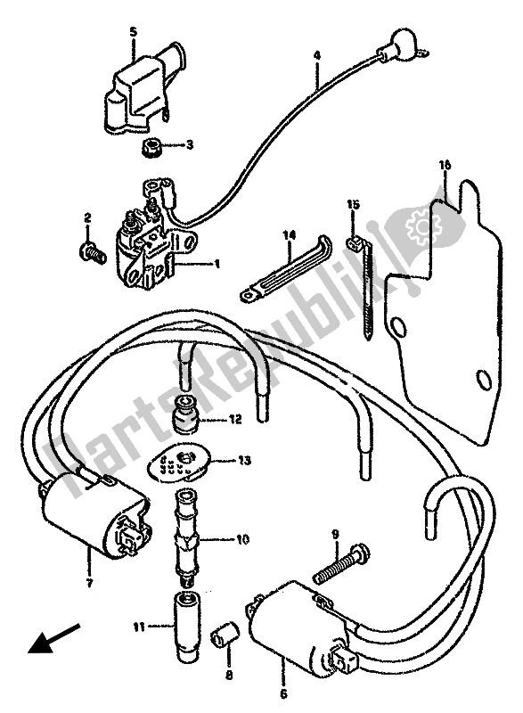 Wszystkie części do Elektryczny Suzuki GSX 750F 1994