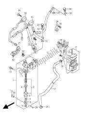 REAR MASTER CYLINDER (GSX1300BKA-AUF)