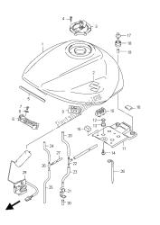 brandstoftank (gsf1250sa e24)